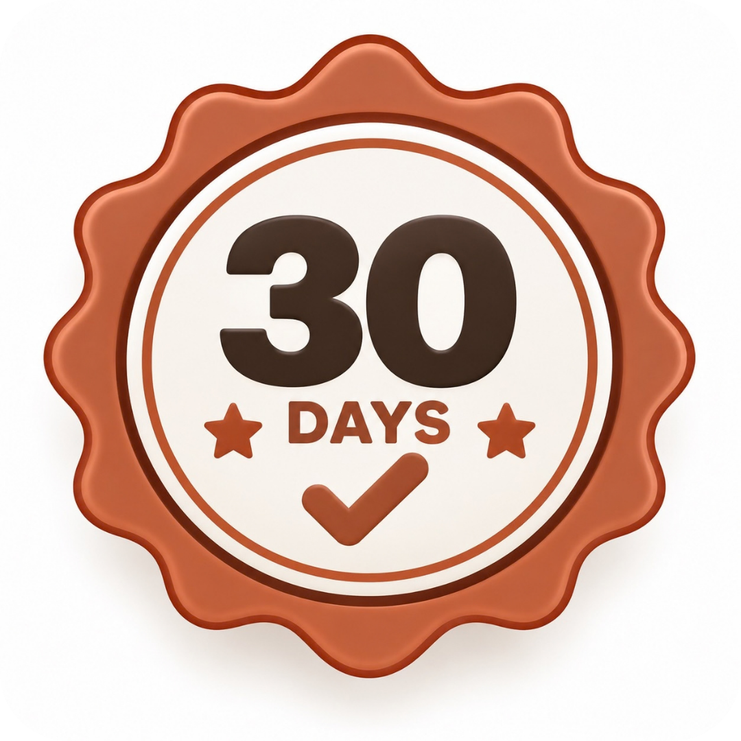 + 30 Days Guarantee
